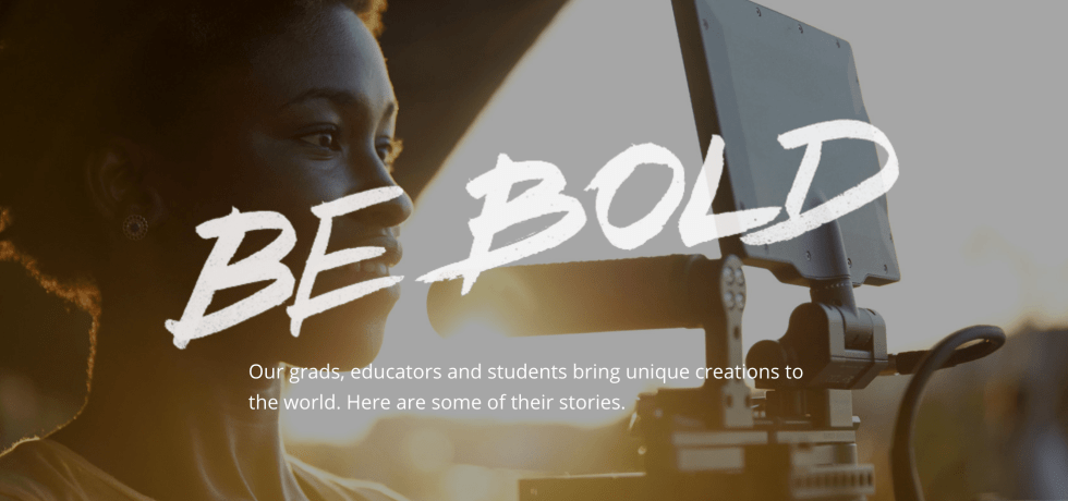 Full Sail University Be Bold Image