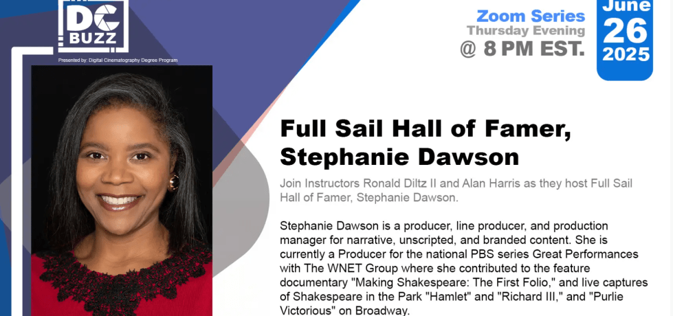 Full Sail Hall of Famer, Stephanie Dawson