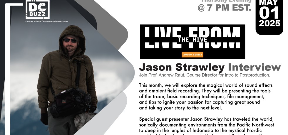 April's DC Buzz Live from the Hive Banner